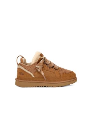 brown leather sneakers UGG KIDS | 1152410KCHE
